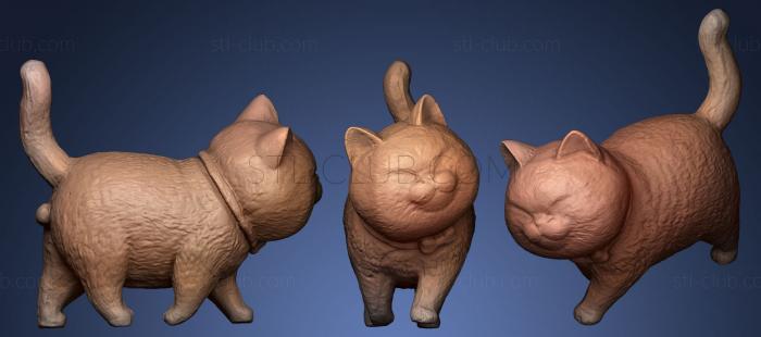 3D модель Кот (STL)